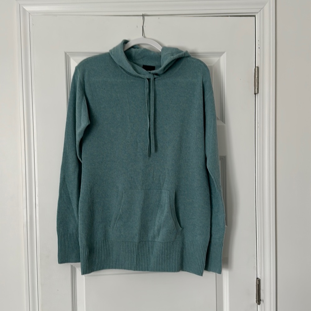 Women's Teal Hoodie Sweater